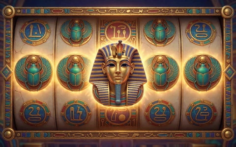 &Auml;gyptisch thematisierter Pragmatic Play Slot mit goldenen Symbolen im 30bet Casino