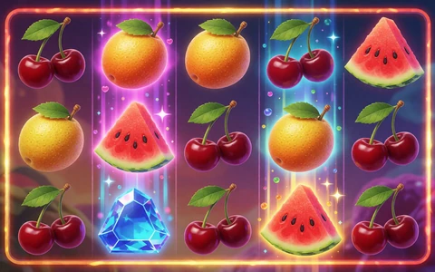 Bunter Frucht- und Edelstein-Slot von Pragmatic Play mit Cascading-Symbolen im 30bet Casino